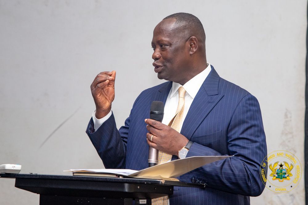 Lands Minister, Hon. Emmanuel Armah-Kofi Buah